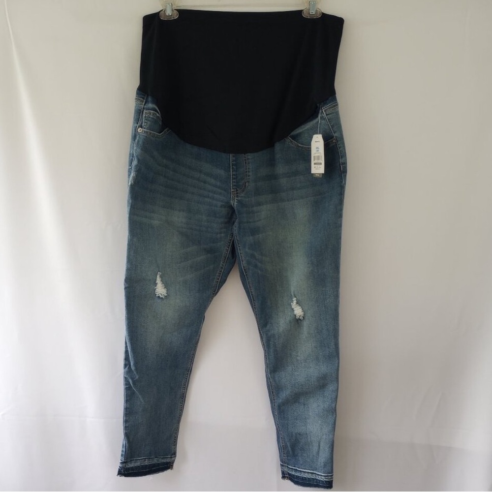 NWT Time and Tru Maternity Denim Skinny Jeans - Size 20/XXL